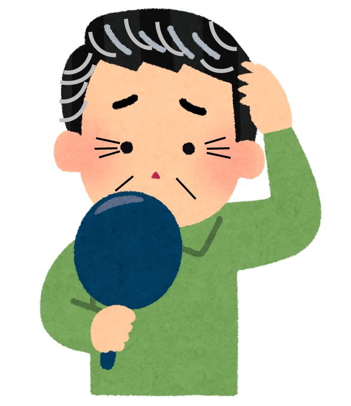 かつらの白髪が増えた? かつらの白髪が増えた?