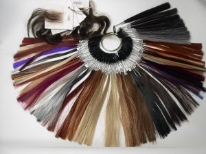 かつらの色見本 かつらの色見本