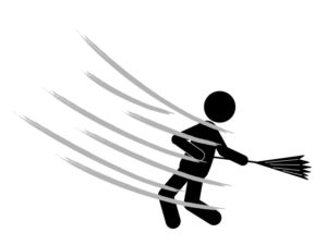 悪天候時のかつら 悪天候時のかつら