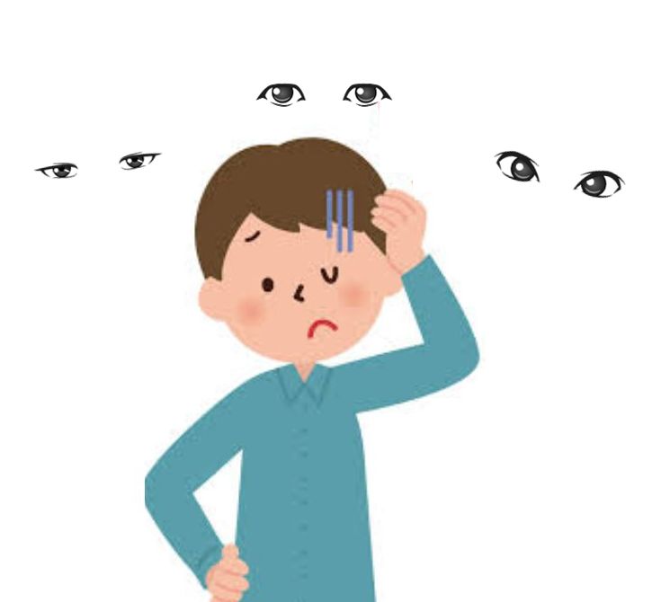 かつら使用で周囲の視線 かつら使用で周囲の視線