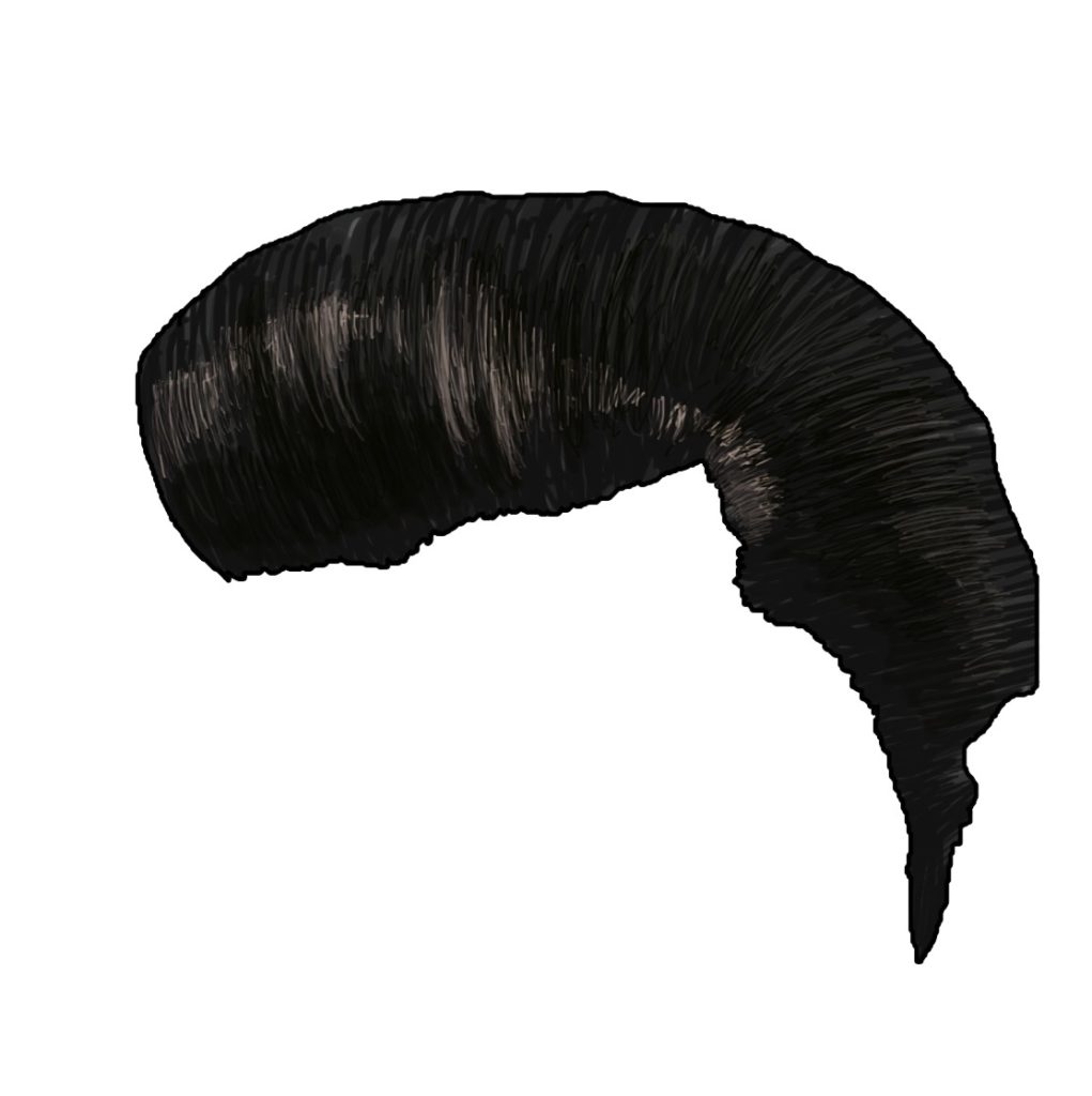 前髪を上げる時はリーゼント? 前髪を上げる時はリーゼント?