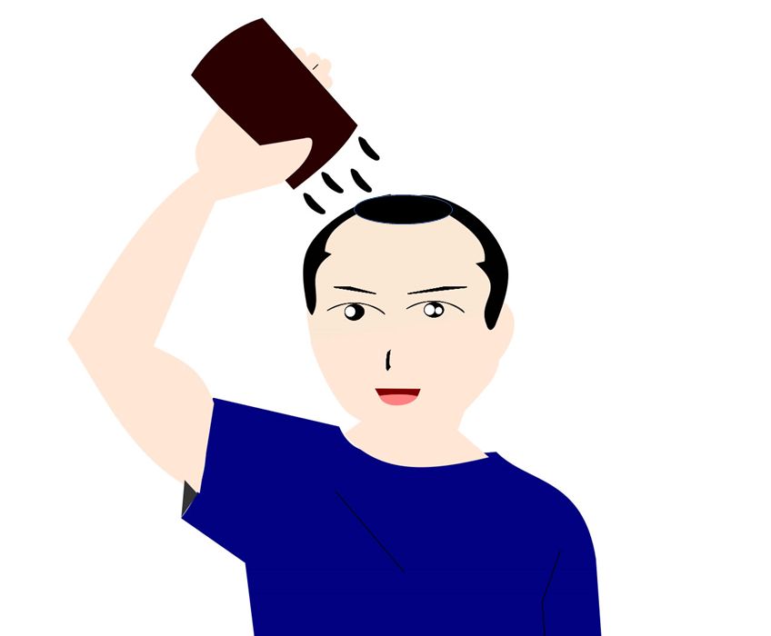 薄毛を粉でカバー 薄毛を粉でカバー