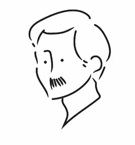 髭の白髪 髭の白髪