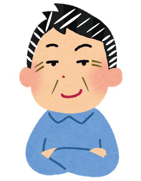 白髪混じりのかつら 白髪混じりのかつら