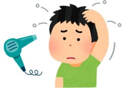 かつらの装着について