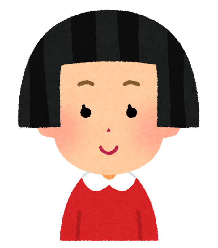 かつらを何回作り直してもおかっぱにされる かつらを何回作り直してもおかっぱにされる