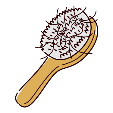 かつらの抜け毛 かつらの抜け毛