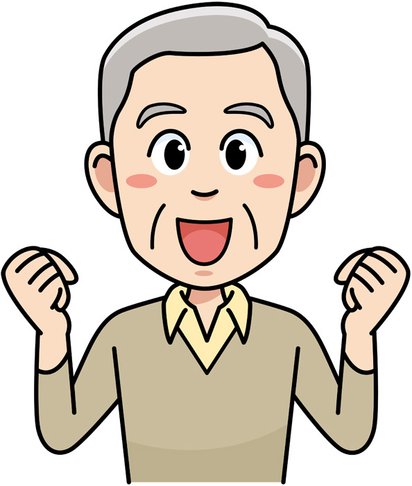 かつらで元気よく かつらで元気よく