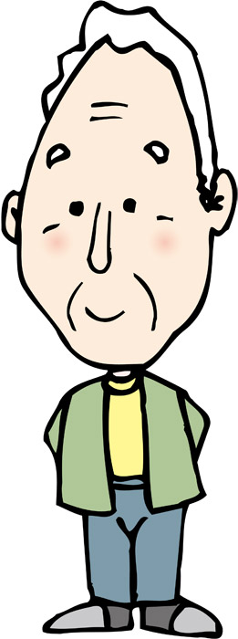 白髪90%のかつら 白髪90%のかつら